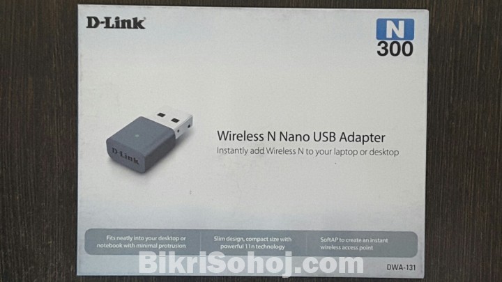 D-LINK DWA-131 Wireless N Nano USB LAN Card